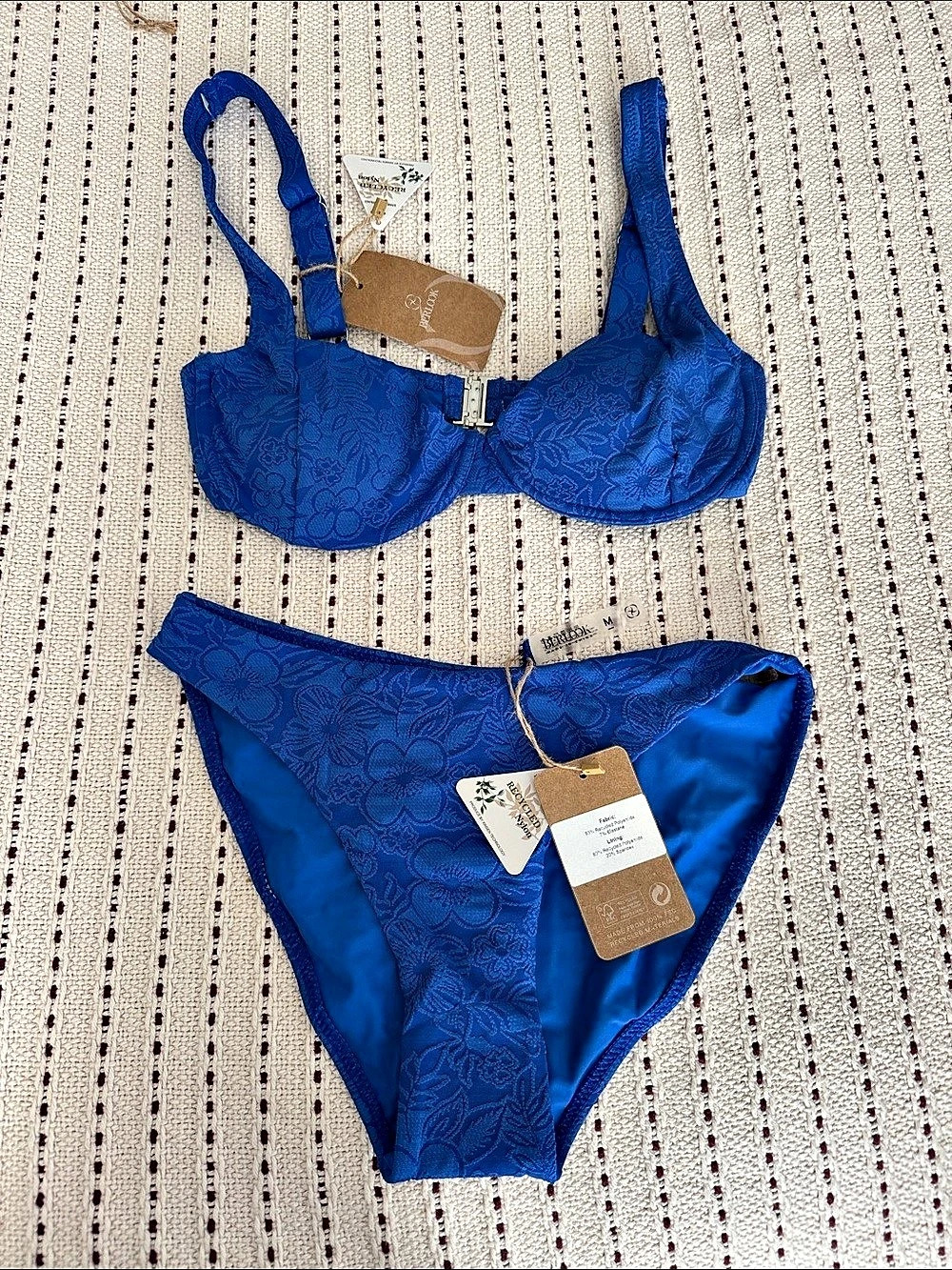 Berlook Floral Blue Bikini